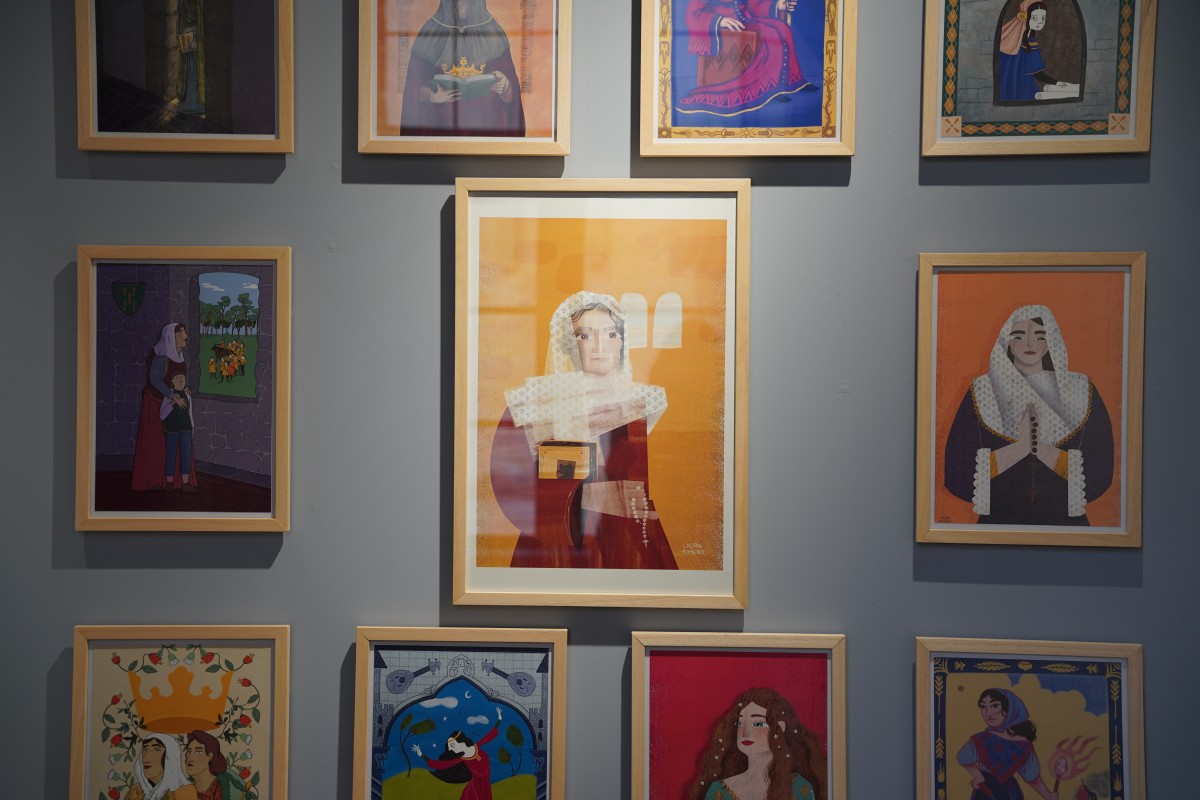 Fotografía da exposición As Moscoso